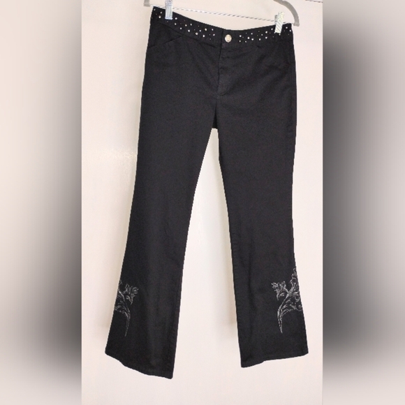 HARLEY DAVIDSON EMBELLISHED PANTS - Picture 7 of 12